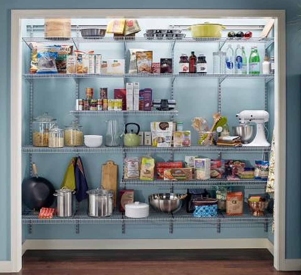 Pantry Reach-In ShelfTrack® Adjustable Wire Series